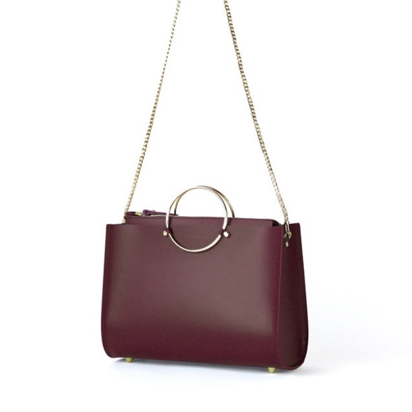 Future Glory HandMade Merlot Leather Rockwell Maxi - Picture 2 of 4